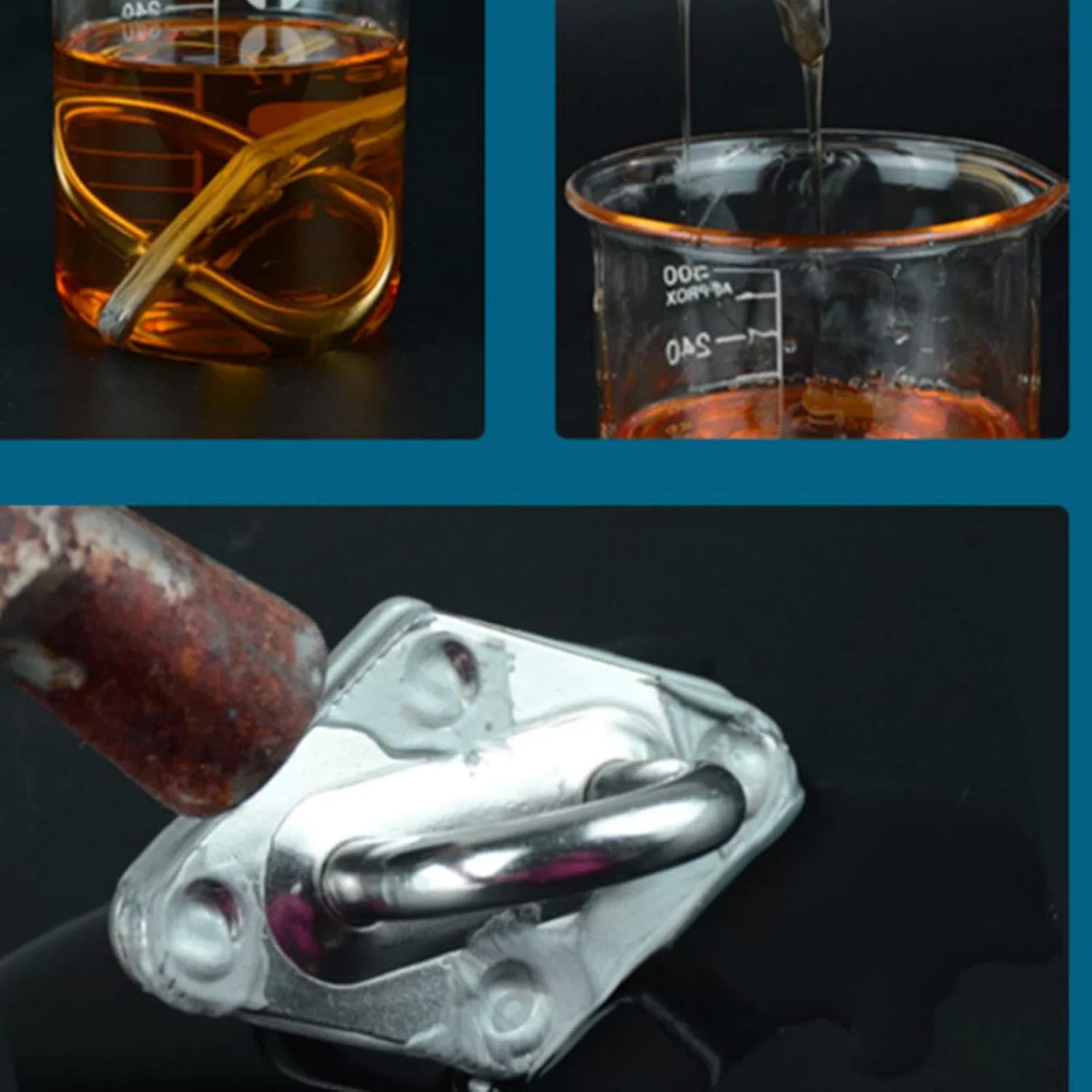 Radiator Leak - High-Temp Resistant Instant Glue - Car Water Tank Repair Adhesive,for Vehicle Automotive SUV Sedan Truck Motorcycle Steel Aluminum Ceramics