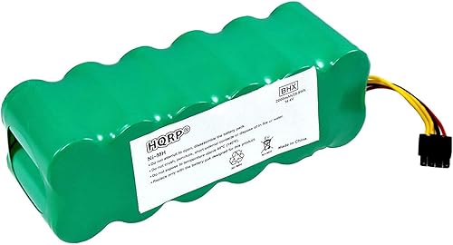 Miniatura 2 de HQRP Batería Ni-Mh de 14.4V compatible con AMIBOT, ARIETE BRICIOLA, DIBEA, HAIER, MIDEA, PROFIMASTER, SICHLER, LP43SC2000P X500 2711 2712 2713 2717,
