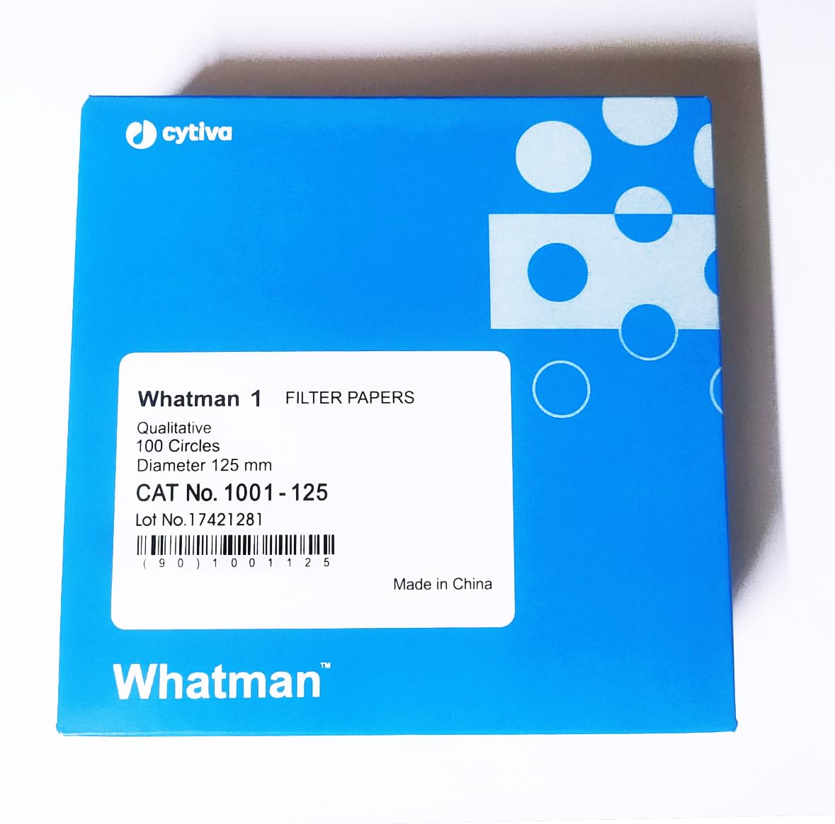 Grade-1-1001-125, Qualitative Filter Paper Sheet, 11 Micron, Pack of 100 (12.5 cm).-picture-35