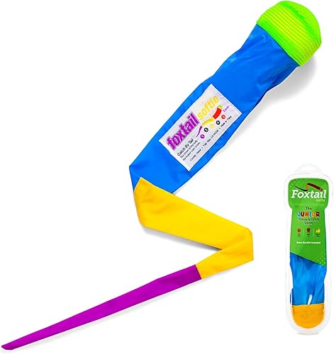 Foxtail Softie - Pelota suave y segura para lanzar y atrapar - Juguete original seguro para niños pequeños por Cassidy Labs (a partir de 3 años)