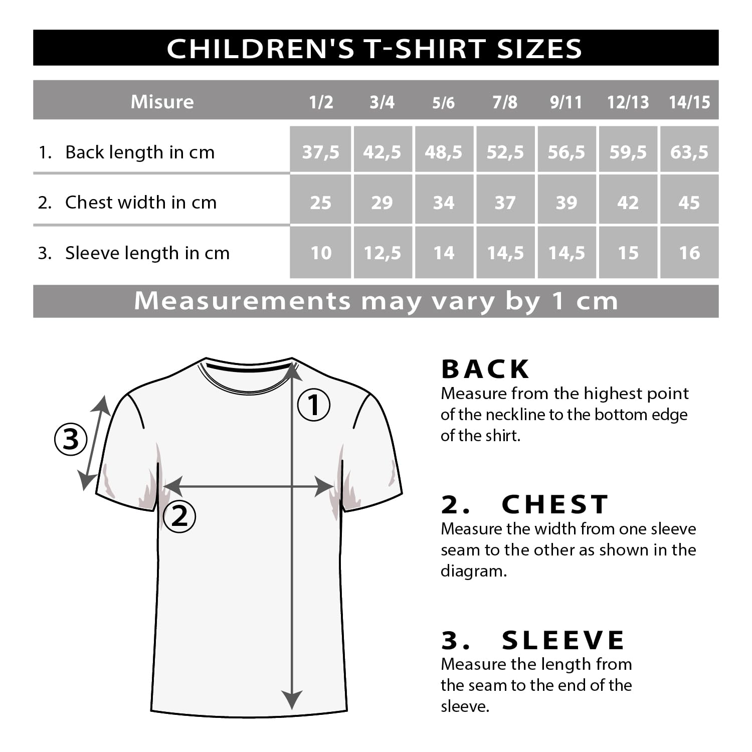 Maglia Ufficiale - Forza Azzurri. T Shirt Unisex in Cotone. Maglietta vestibilità Regular per Bambino e Ragazzo