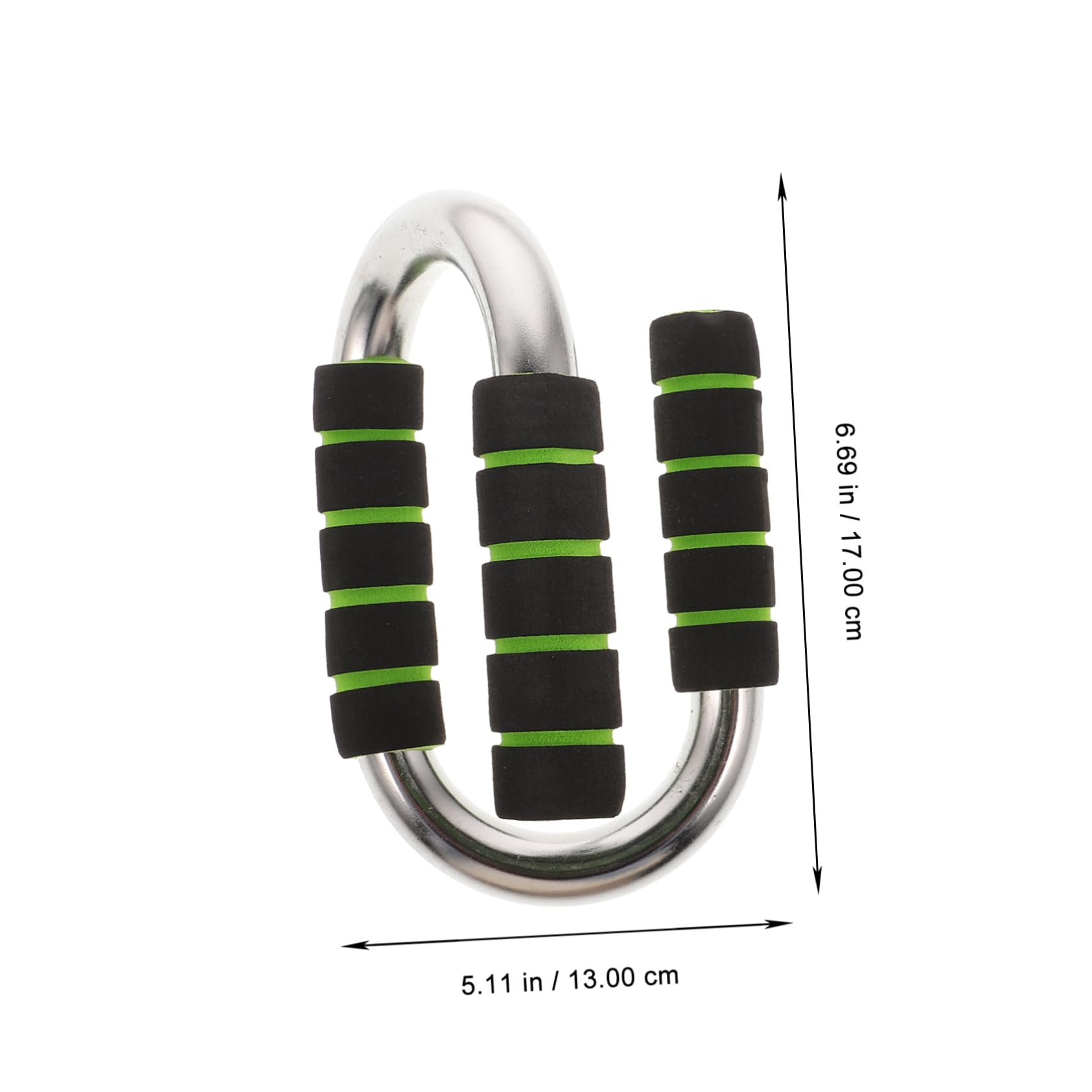 POPETPOP Push-up Bar Push-up Stand S-type Frame for Chest Arm Muscles Fitness Body Building Equipment Random