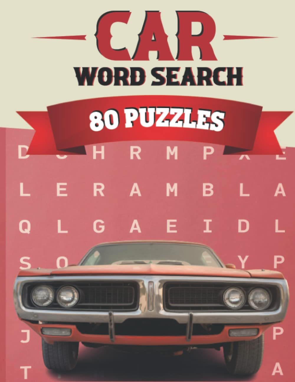 EnigmaticCar Word Search: Car Lover Search a Word - Car Names, Brands & Models - 80 Puzzles with Word Scramble - Large Print with Answers