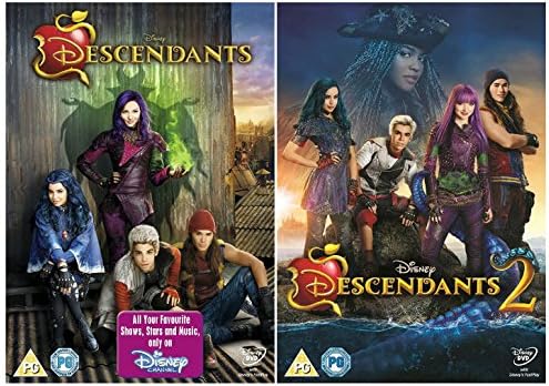 Disney The Descendants 1-2 Complete DVD Collection - The Descendants 1 / The Descendants 2