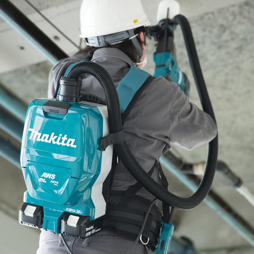 Makita Aspirateur 36 v = > 2 x 18 v li-ion 110 mbar makita - sans batterie, ni chargeur - dvc265zxu