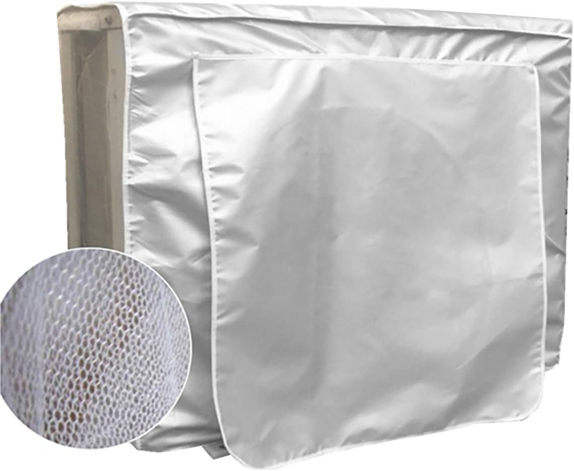LKXHarleya Air Conditioner Covers for Outside Units, 36 x 13 x 27 in Waterproof Dustproof Sun Protection Anti-Snow Air Conditioner Cover Fit for 3P AC Unit(White) : Home & Kitchen