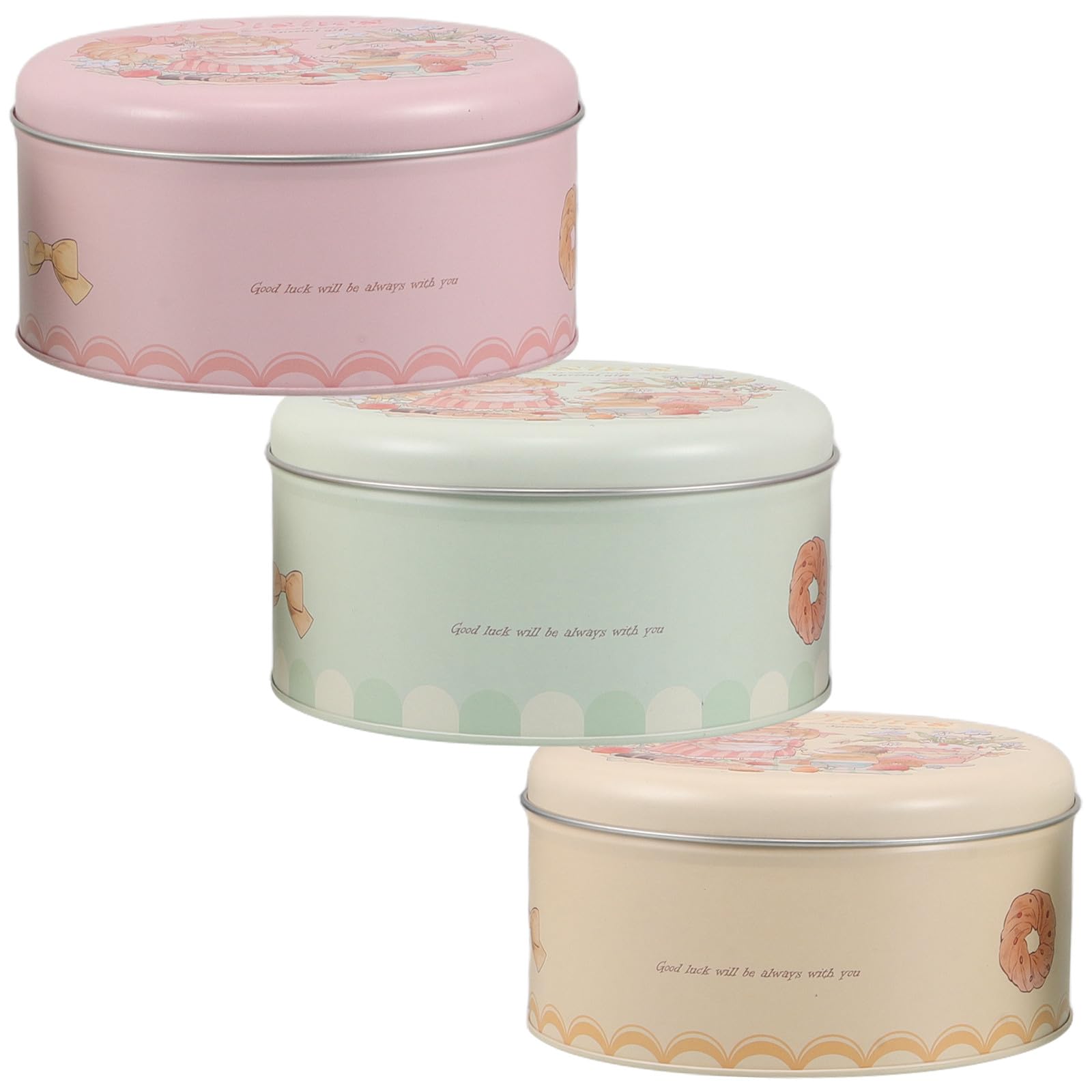 Latas de Galletas de Hojalata para Fiestas Infantiles y Dulces en Cocina