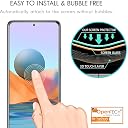 OpenTech® Military-Grade Tempered Glass Screen Protector for Redmi Note 9 Pro / Note 9 Pro Max / Note 10 Pro / Note 10 Pro Max / K40 / K40 Pro / K40 Pro Plus / 11x / 11x Pro / POCO F3 with Edge to Edge Coverage and Easy Installation kit gallery image