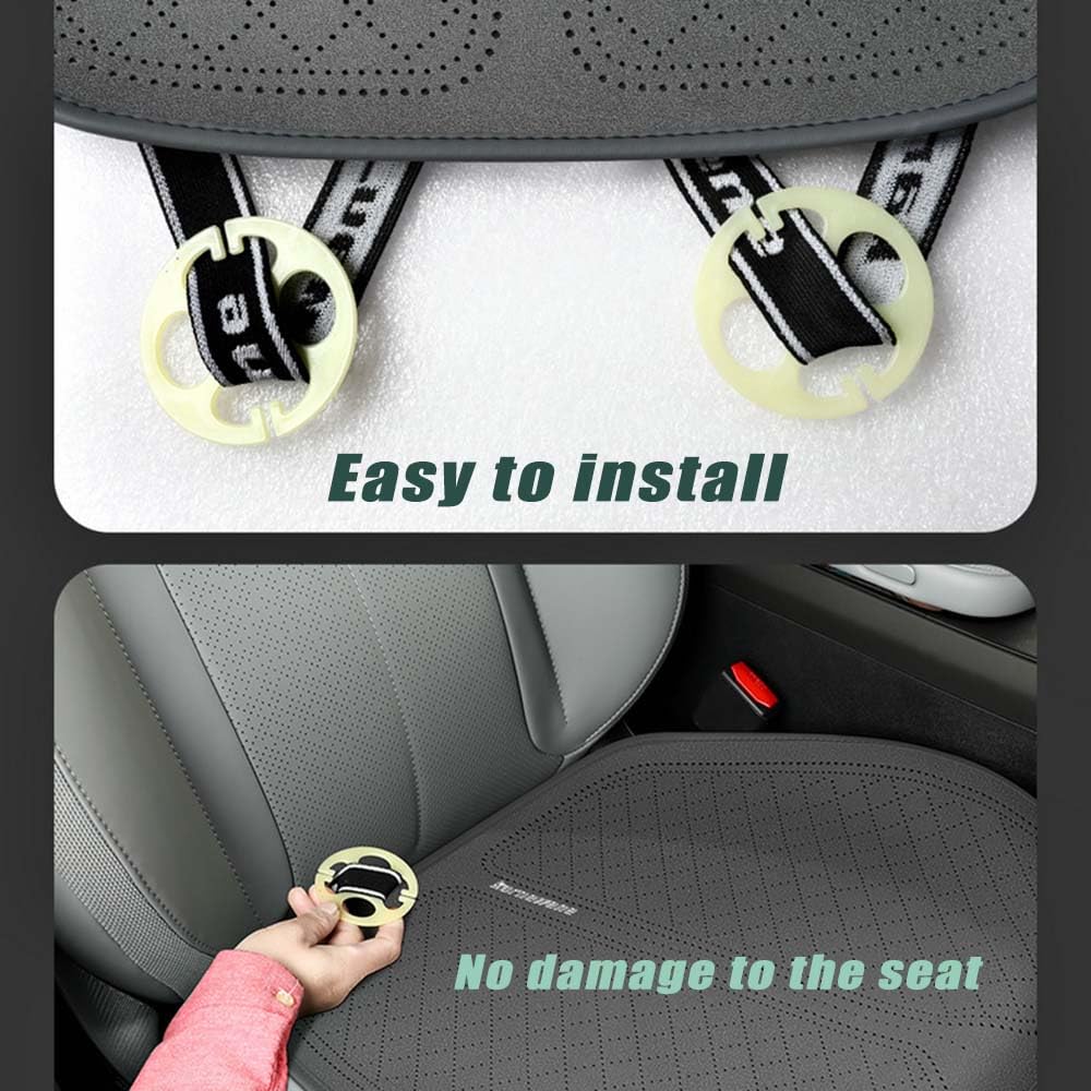 Coussin Voiture Siege pour Renault Clio III RenaultClio 2000-2023 2024, Mousse Mémoire Voiture Coussin de Siège Antidérapant Doux Confort Protecteur de Coussin de Siège de Voiture,M-2 Pcs-A