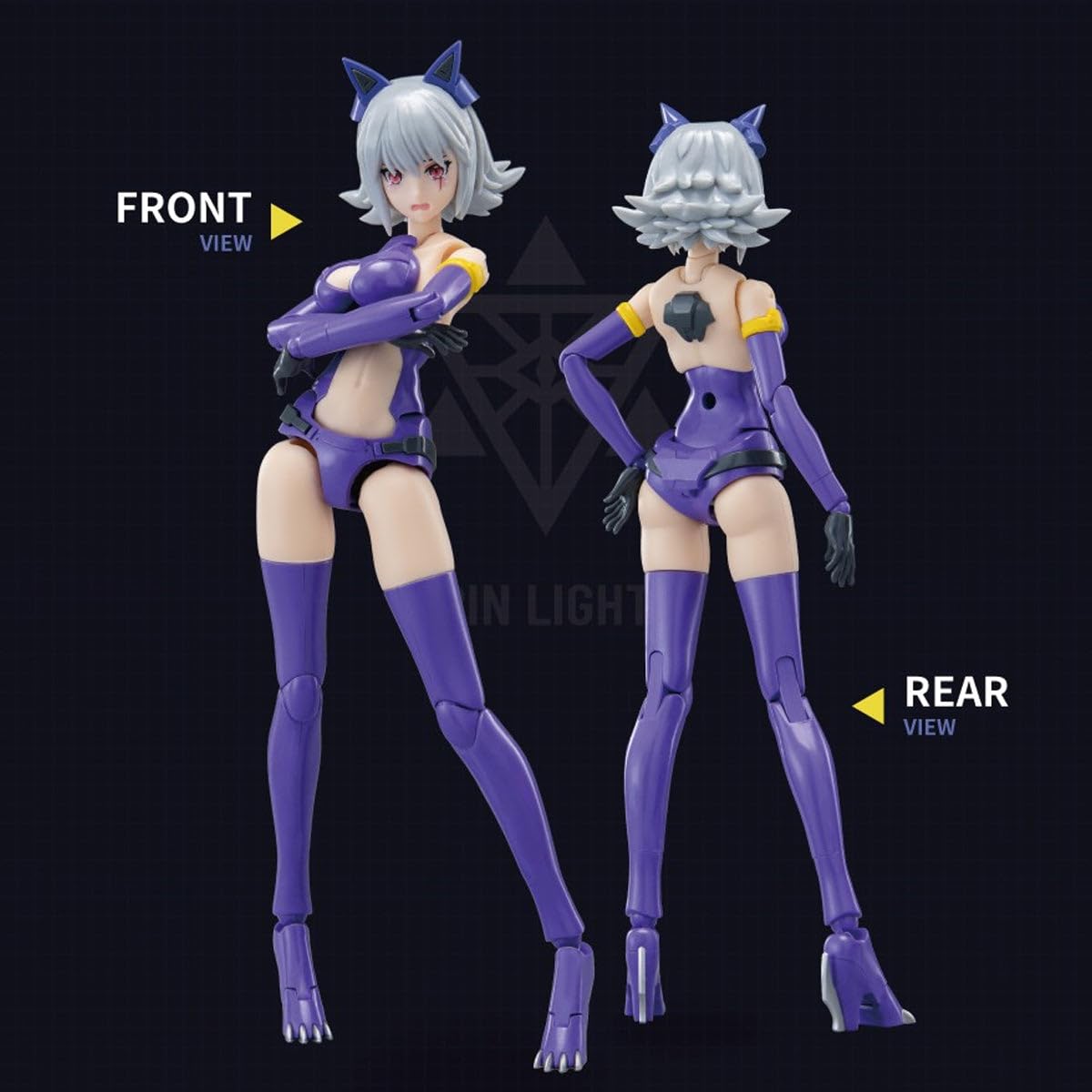 HIPLAY Eastern Model FENRIR Mecha Girl Wolf Girl Model Kit 1/12 Skali