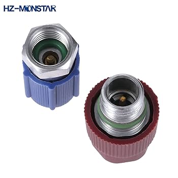 Amazon.co.jp: HZ-MONSTAR R12→R134A 変換アダプター レトロ