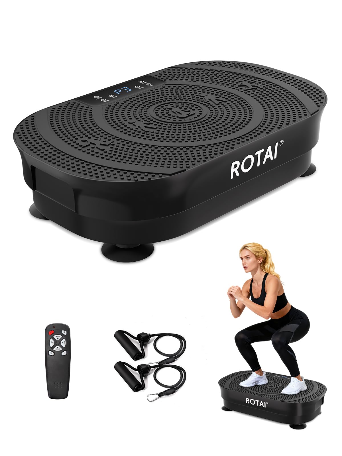 rotai vibration foot massager ROTAI 3D Vibration Plate with Heat main image 0