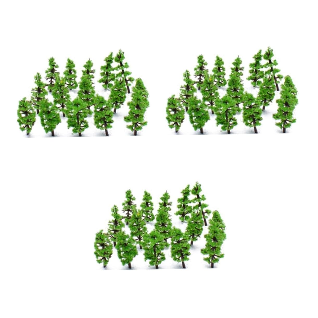 Tofficu 300 Pz albero modello verde alberi modello in scala i in scala scenario del treno scenario- o o paesaggio verde o del di