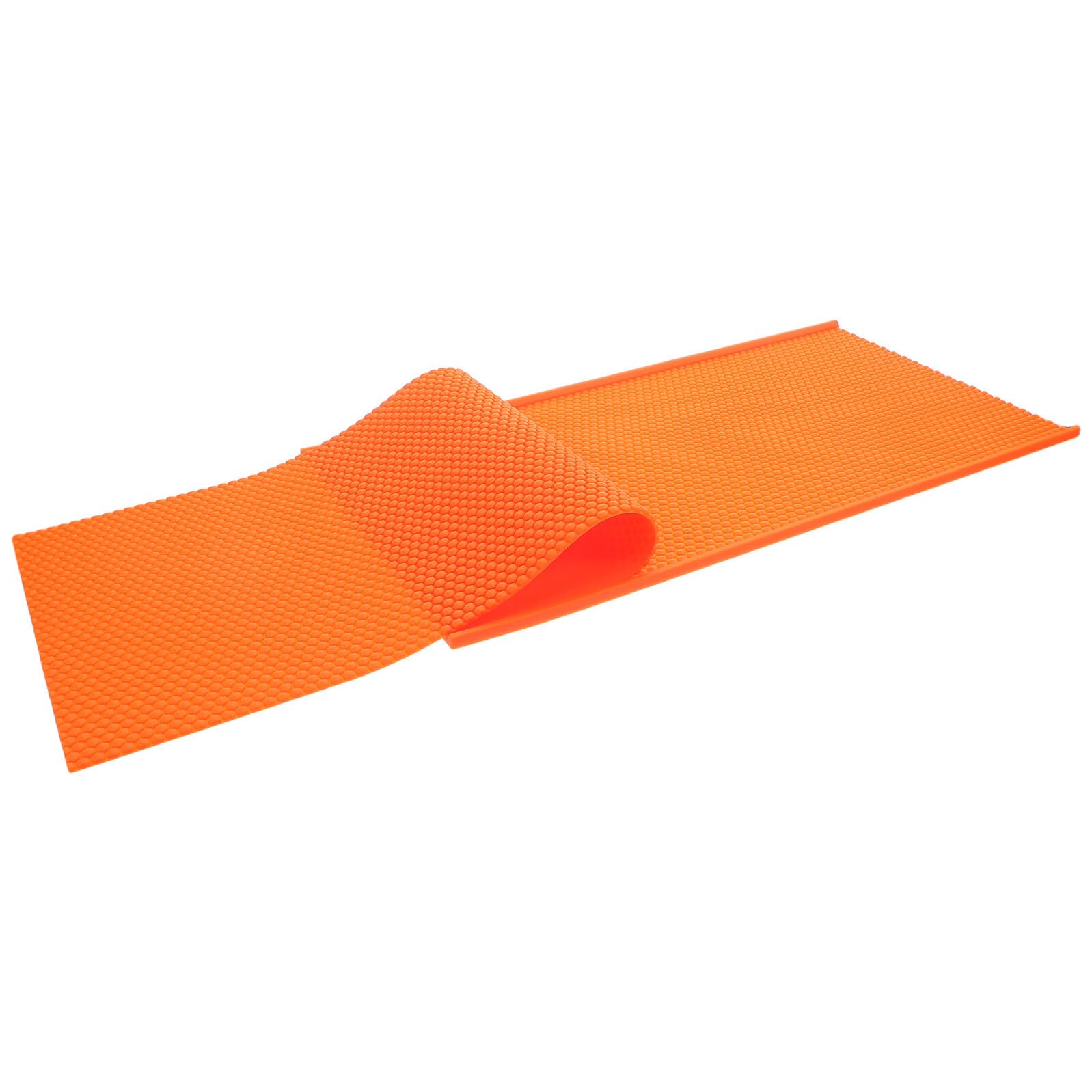 ARTIBETTER Stampo in Silicone per Cera d'Api con Effetto Nido Arancione Resistente e Riutilizzabile per Apicoltori e Appassionati DIY per Creare Fogli di Cera Dettagliati e Durevoli