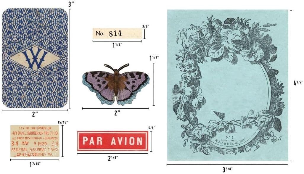 Tim Holtz Idea-Ology Palette Ephemera & NEW 2026 Palette Snippets - 2 Item