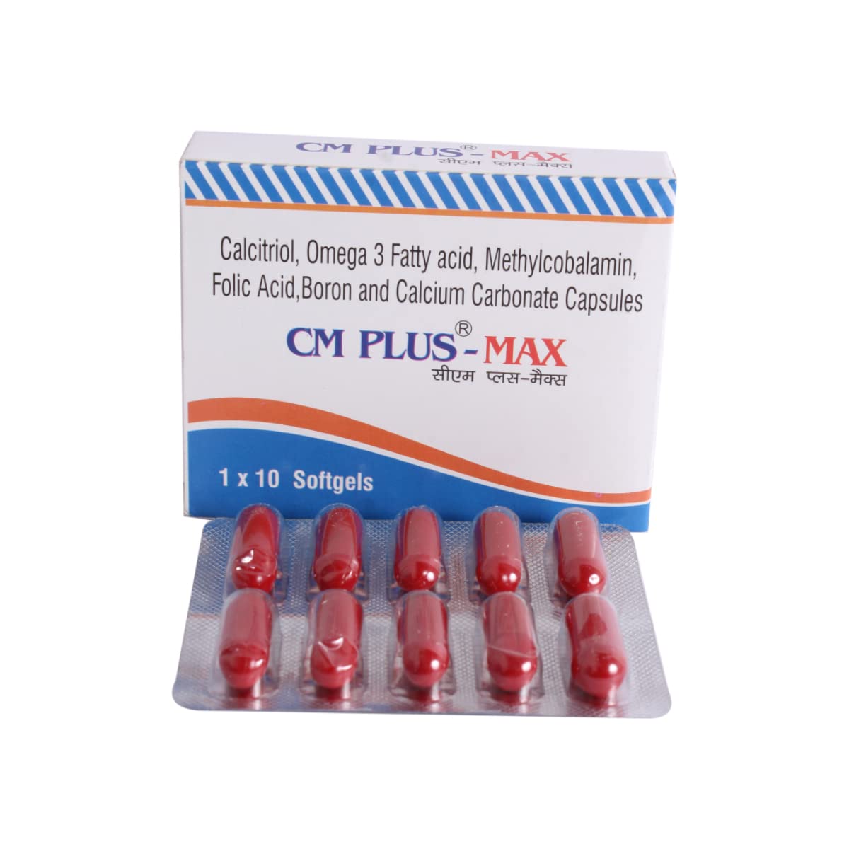 Cm Plus Max - Strip of 10 Softgel Capsules