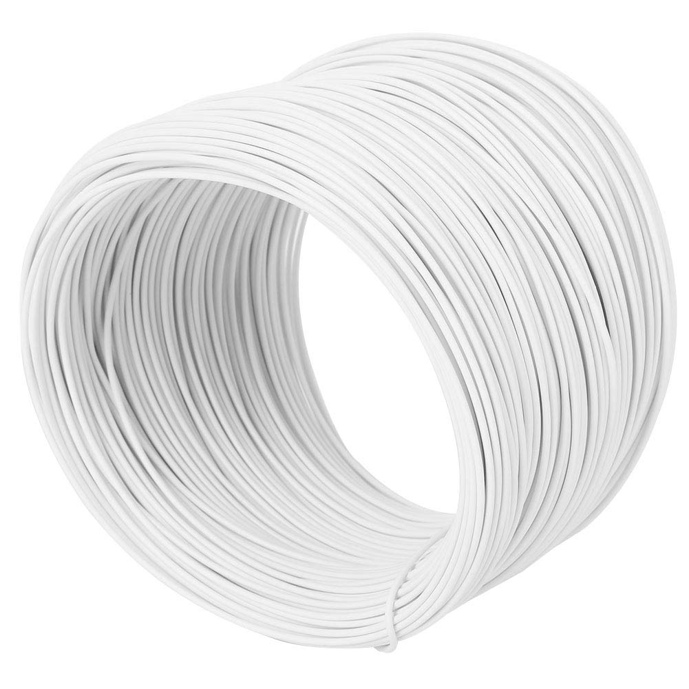 Rośliny Opaski Kablowe, 100 Metrów 0,55 Mm Opaski Ogrodowe Miękkie Skręcane Ocynkowane Elastyczne Opaski Winogrono Rattan Ogrodnictwo Winorośl Rośliny Wspinaczkowe Opaski Zaciskowe Opaski Kablowe