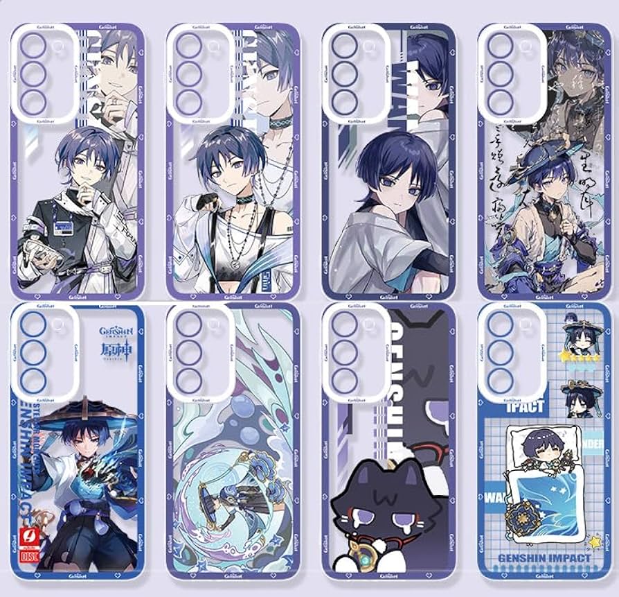 原神ニィロウコラボgalaxyギャラクシー韓国スマホケース