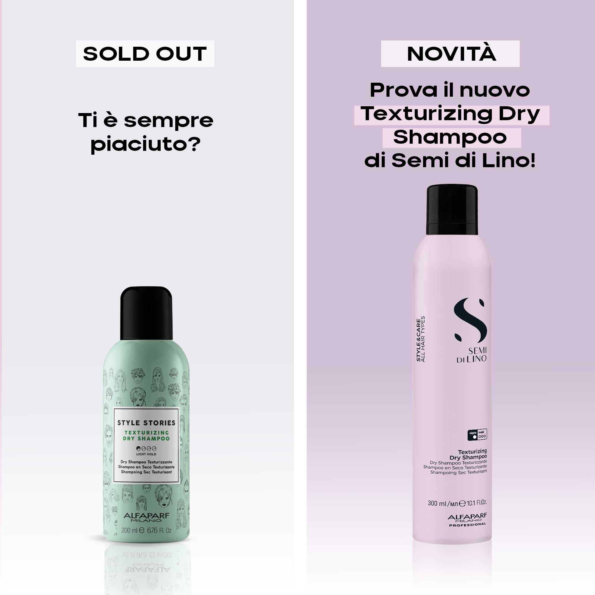 Alfaparf Milano Semi Di Lino Style&Care Texturizing Dry Shampoo 300ml -