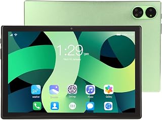 Atyhao 10.1in Tablet, IPS HD Screen Dual Band WiFi Tablet UK Plug 100‑240V for Office Work (UK Plug)