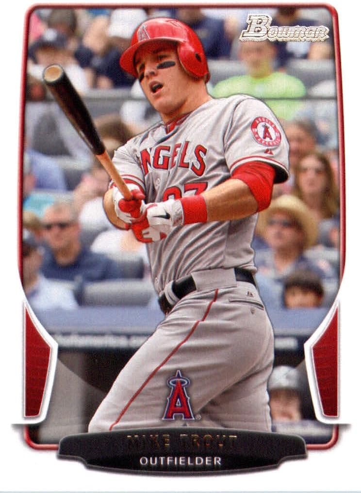 2013 Bowman Baseball Card #121 Mike Trout MINT