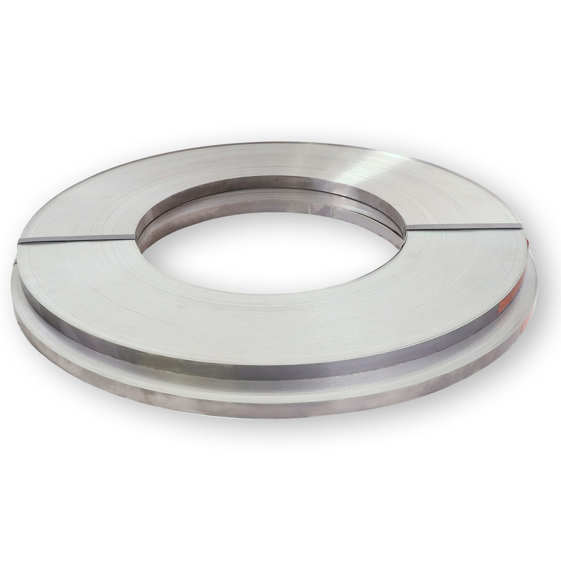 1 Rolle Verpackungsstahlband 19×0,63mm | blank | Scheibenwicklung einlagig/einschichtig | Stahlbandumreifung und Sicherung von sperrigen und schweren Gütern