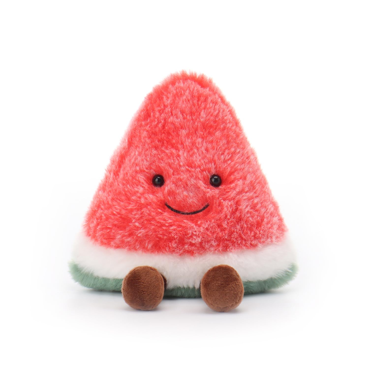 Stuffed toy fresh watermelon, Soft Toys Plush Fruit Cuddly Perfect for Child