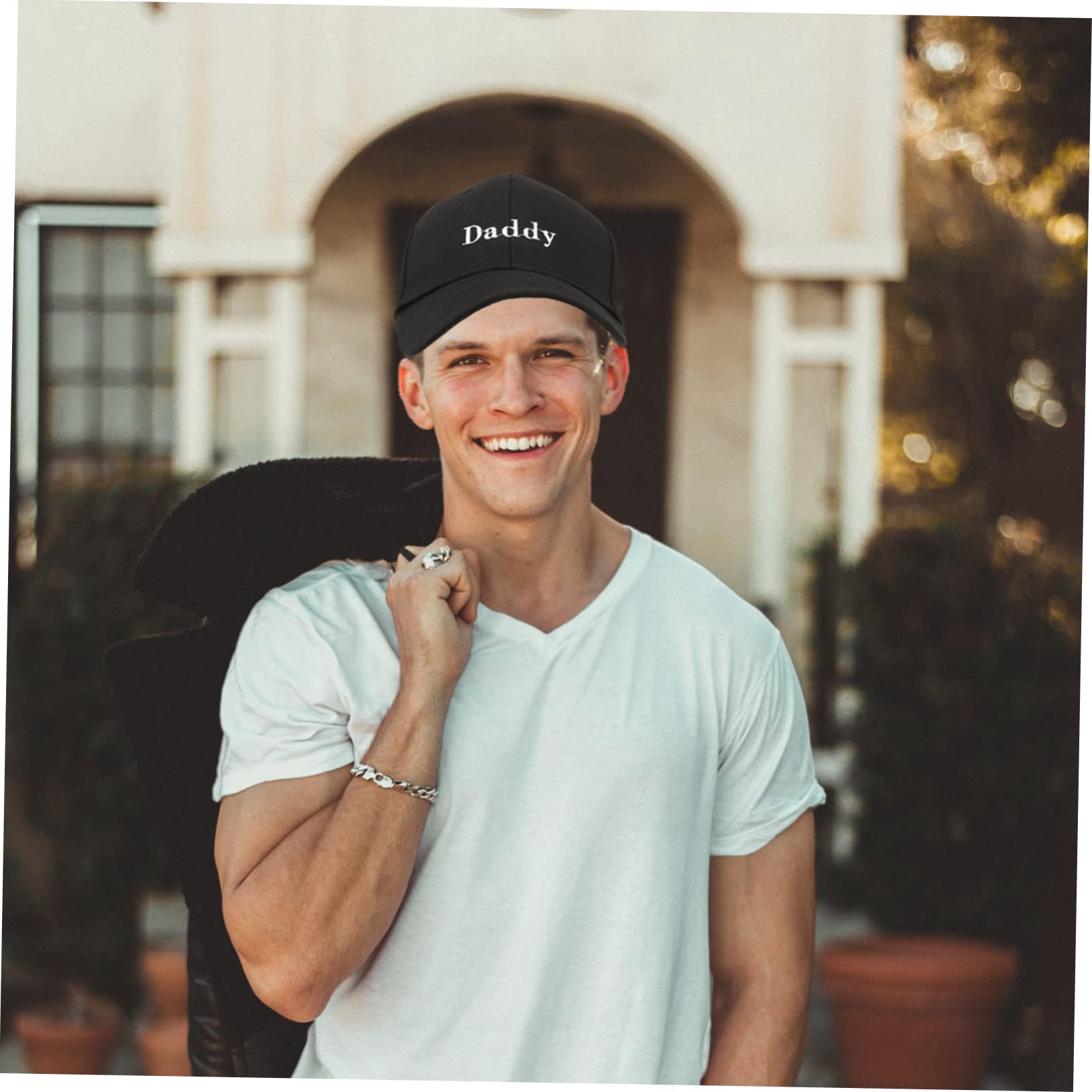 Healvian Gorras de béisbol de los Hombres Sombrero Sol chapéu de Sol Sun Hat Baseball Cap Gafas de Beisbol para Hombre papá Tapa vacío Gorras para Hombre Gorra de béisbol Tela