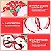 REYOK 6 Piezas de Diadema y Marco de Gafas de Navidad para...