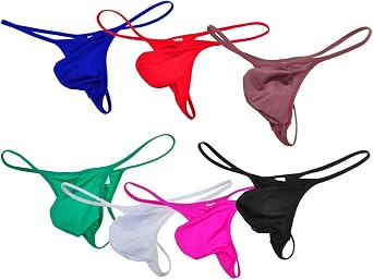 Mens Spandex Thong Guy Men T-Back G-String Jockstrap Underwear Pouch Body Tanga Pants