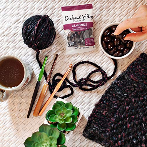 Orchard Valley Harvest Dark Chocolate Almonds, 1 Oz (Pack Of 8) #TOP3