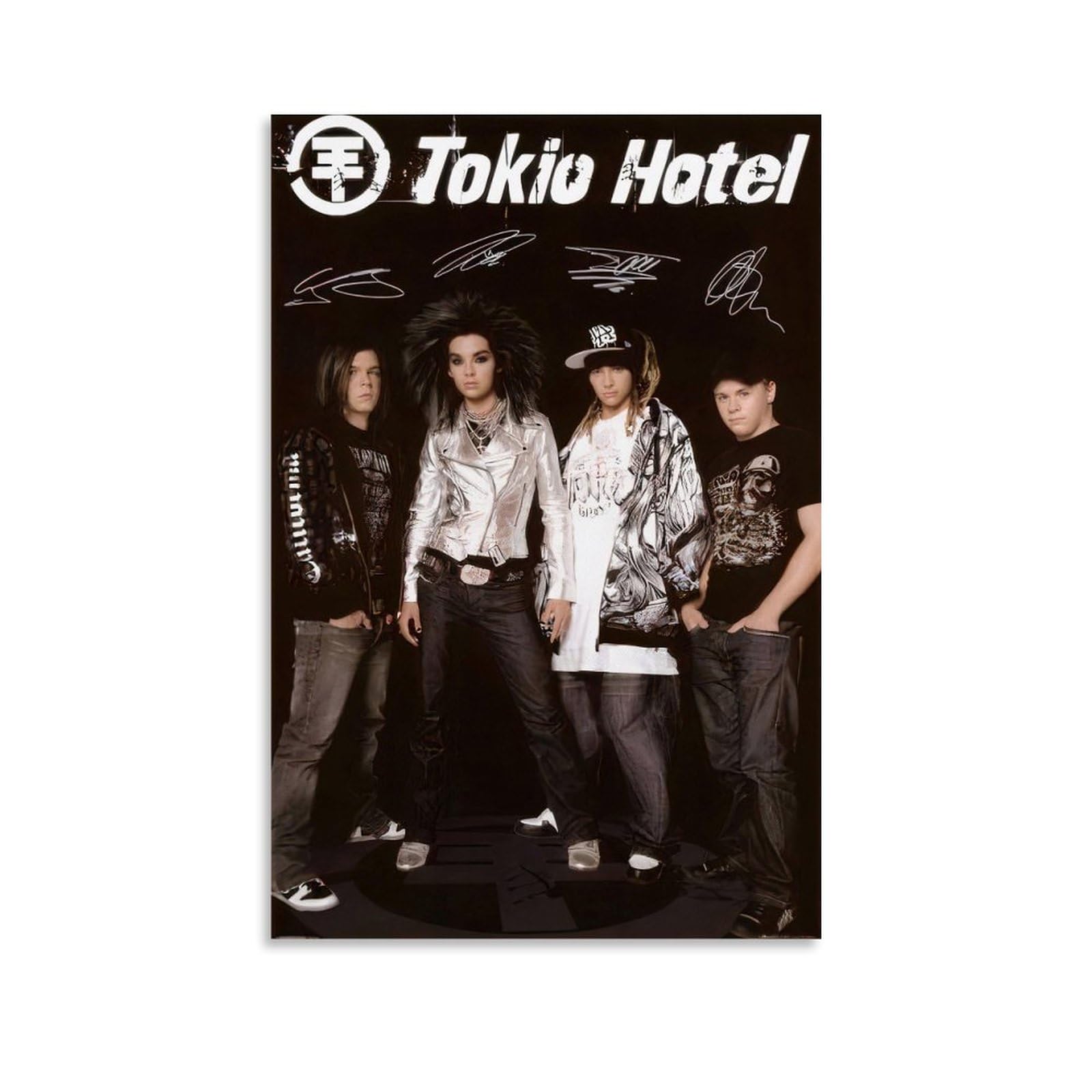 Kratoz Tokyo Poster Hotel Band Poster Decorative Painting Canvas Wall Posters And Art Picture Print Modern Family Bedroom Decor Posters 12x18inch(30x45cm)…