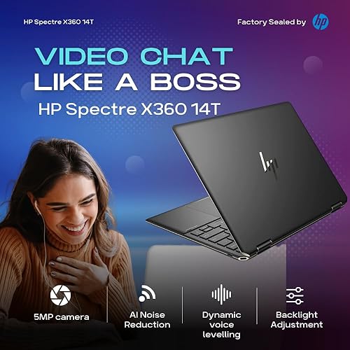 Miniatura 3 de HP Spectre x360 Luxury 14T, 13.5 pulgadas 32 WUXGA Touch, Intel i7-1165G7, 16 GB RAM, 512 GB SSD, altavoces cuádruples Bang&amp;lufsen, huellas