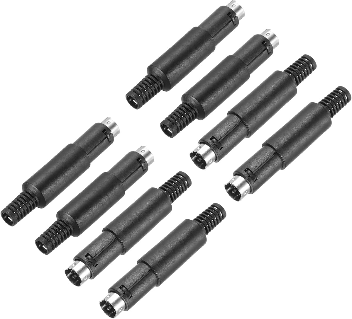 MECCANIXITY 8 Pcs S-Video DIN Mini Male Socket