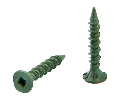 Miniatura 3 de Senco 08T125W DuraSpin #8 x 1-14 pulgadas, Tornillo de tablero de cemento, 1,000 Ct.