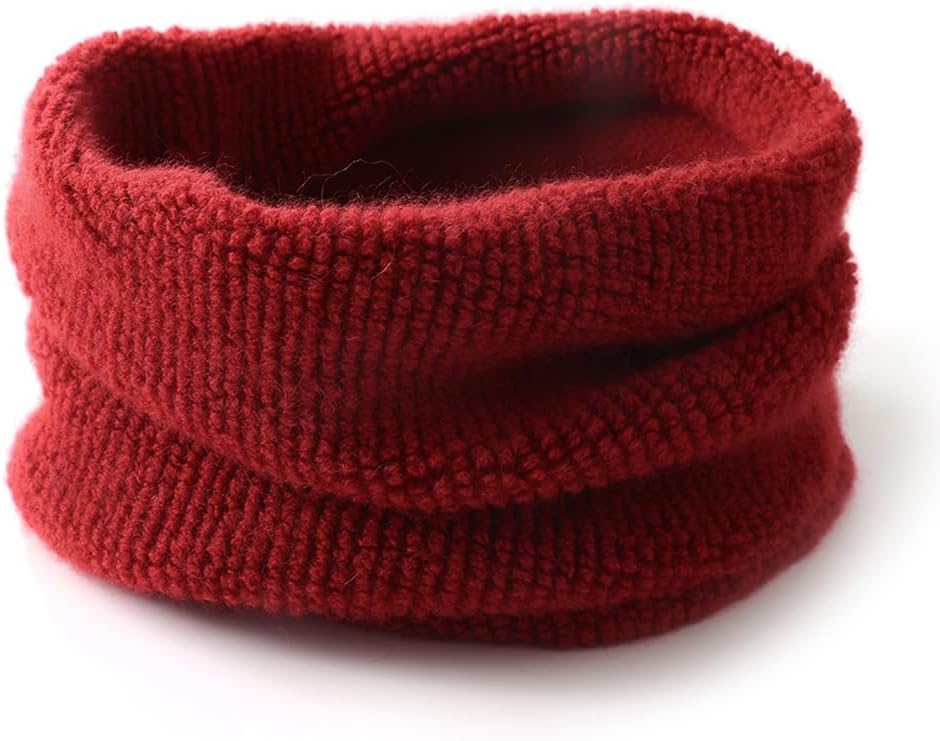 100% Cashmere Ski Neck Gaiter for Men Women Warm Soft Knitted Face Mask Neck Warmer,Warmer Loop Scarf