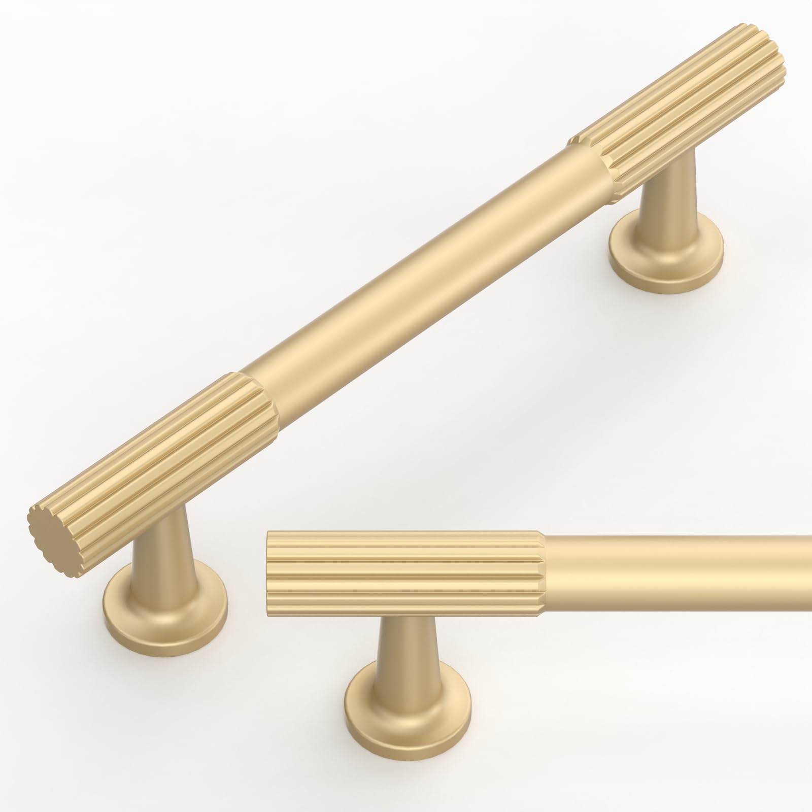 10 Pack Brushed Gold Cabinet Pulls 5 Inch(128mm) Kitchen Cabinet Handles Cabinet Hardware for Drawer Pulls — Amazon image 12