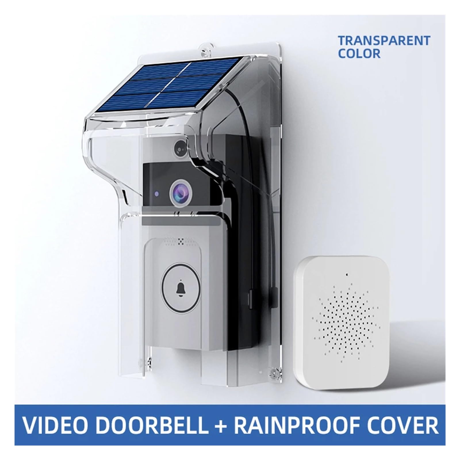 Housse de Pluie Transparente for Sonnette Solaire