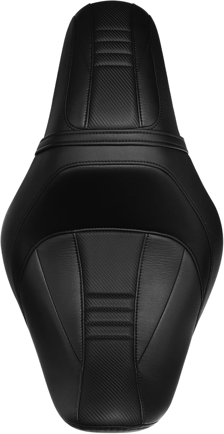 C.C. RIDER One Piece 2 Up Seat Fit for Honda Shadow Spirit 2007-2015 VT750C2,Fit for Honda Shadow Phantom 2009-2023 VT750C2B