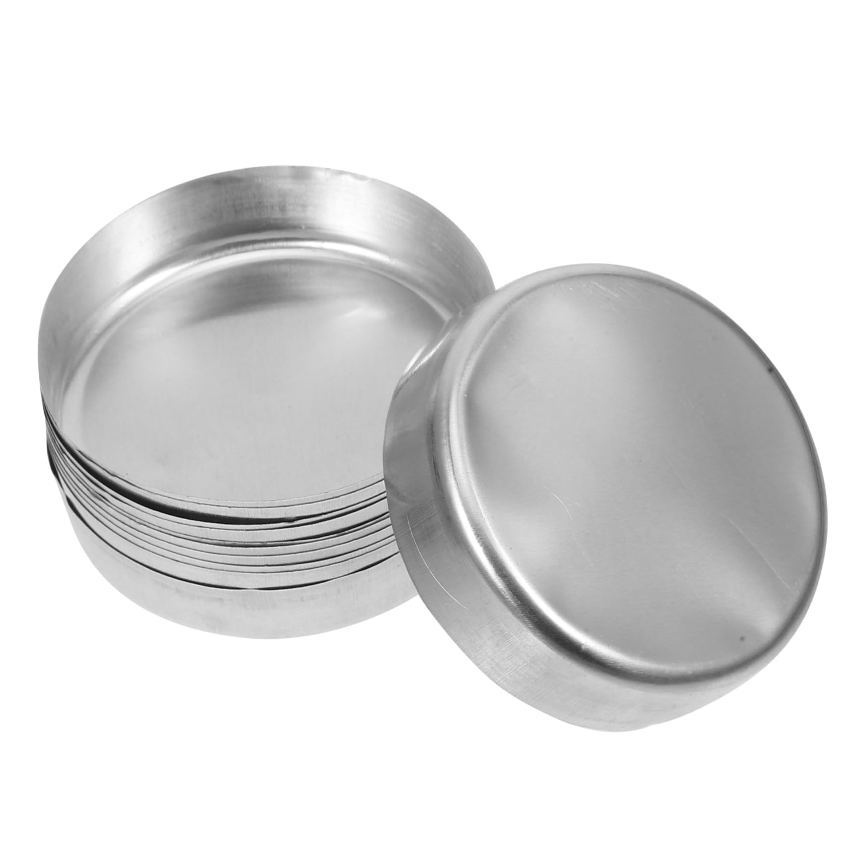 Gatuida 50stücke Labor-waagschalen Aus Aluminiumfolie Flache Wiegeschalen Für Pulver Und Flüssigkeiten Wiederverwendbar Langlebig Und Leicht Zu Reinigen Für Präzise Messungen