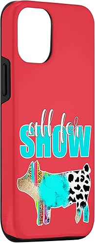 Miniatura 3 de iPhone 1212 Pro All For Show Ganado Cerdo Cerdo Vaca Imprimir Serape Caso Caso