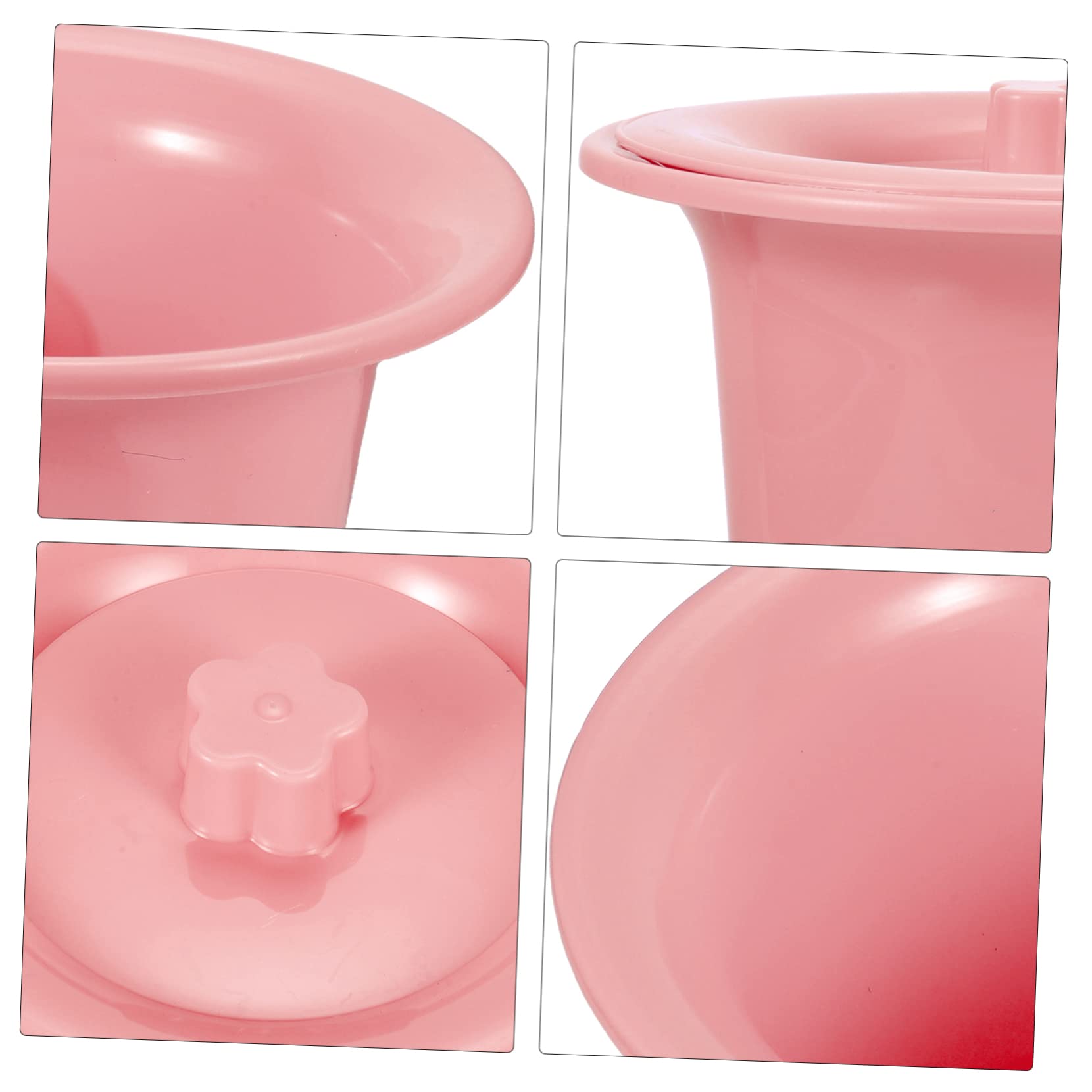 Beavorty Chamber Pot Portable Urinal for Kids Thickened Hospital Urinal Easy to Carry and Clean