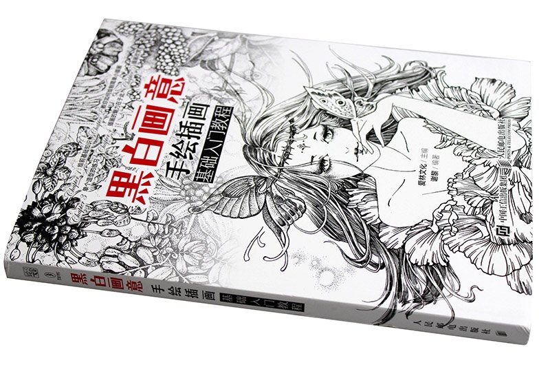 黑白画意 手绘插画基础入门教程      Paperback