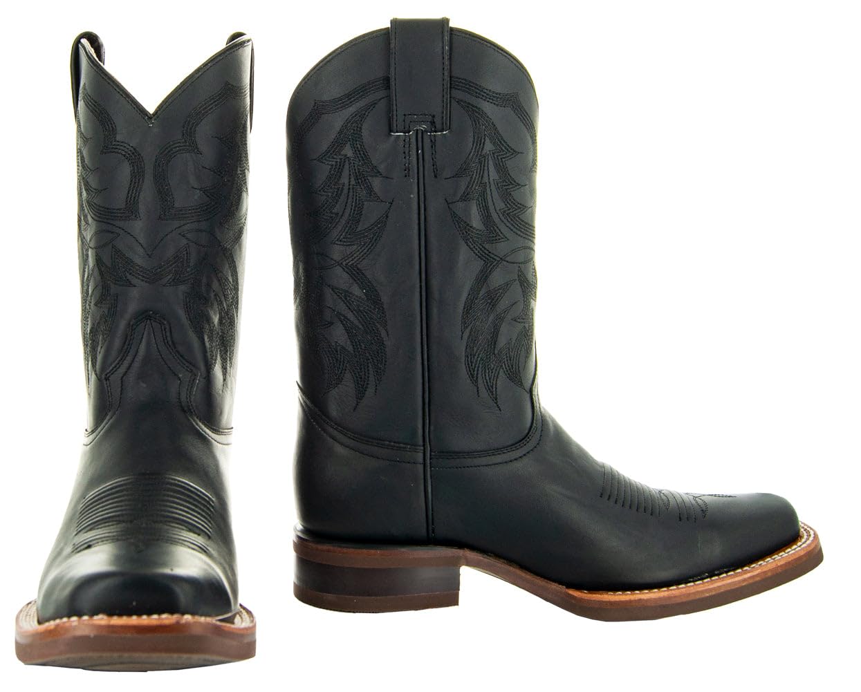 Soto Boots Men's Square Toe Cowboy Boots H4002