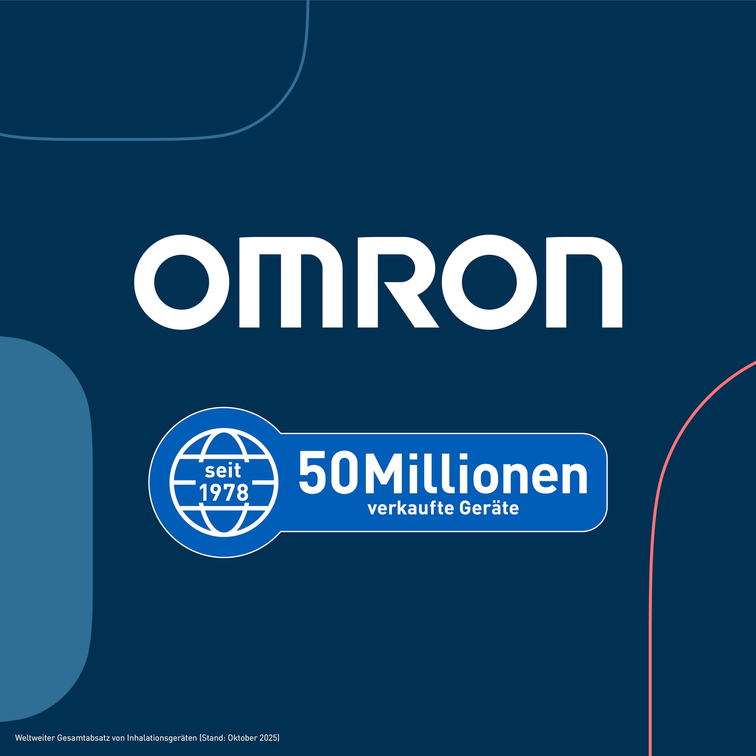 OMRON X102 Total Inhalationsgerät für Kinder & Erwachsene, mit Nasendusche | Vernebler zur effektiven Behandlung von Atemwegsbeschwerden das ganze Jahr hindurch, von Allergien bis Erkältung