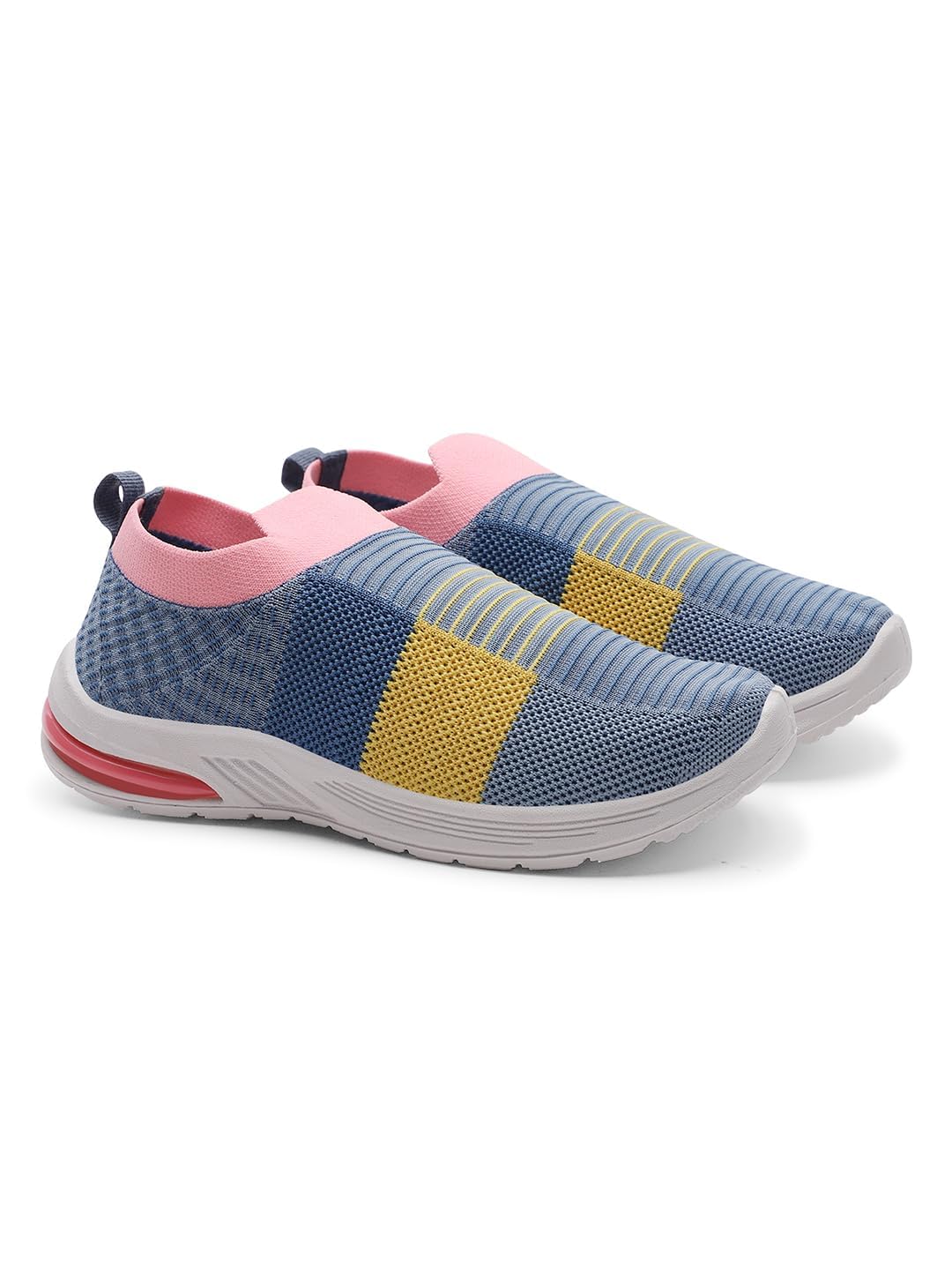 Multicolour MESH Slip-On Shoes for Women – Lightweight, Breathable & Comfortable(Size -5, Multicolour)-image-25