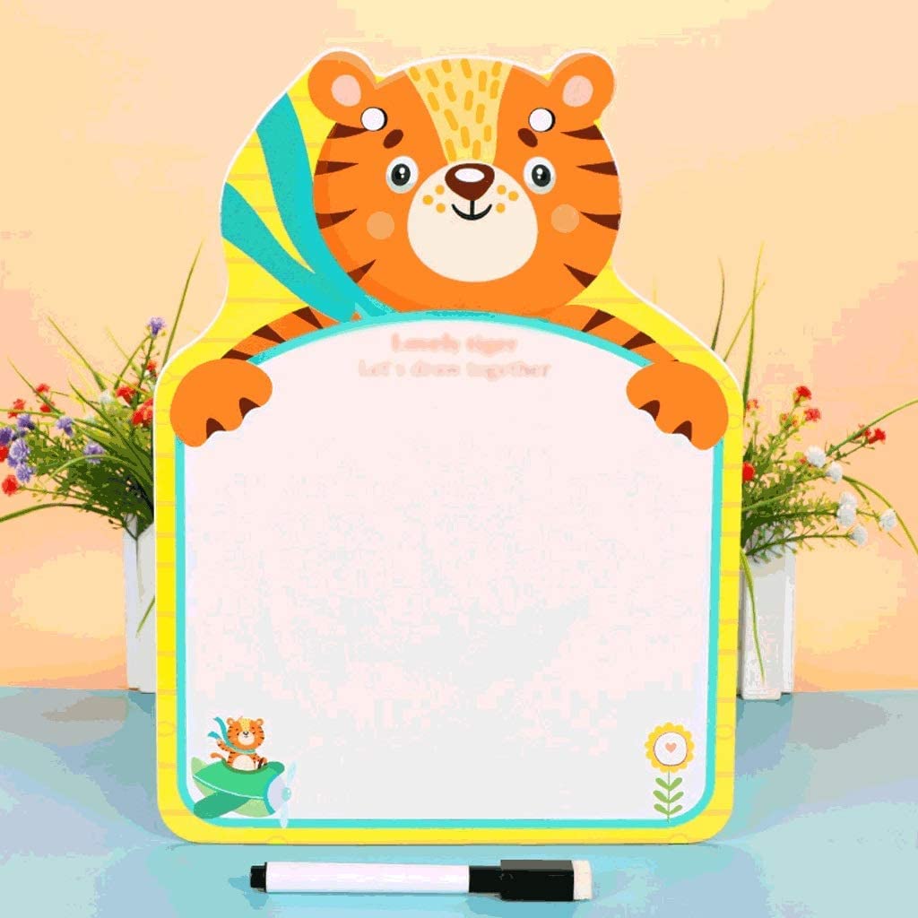 Tablero de garabatos Tablero de Dibujo para niños, Tablero de Escritura con Forma de Animal, horario de Clase Colgante, Tablero de garabatos de Grafiti, niños Útil