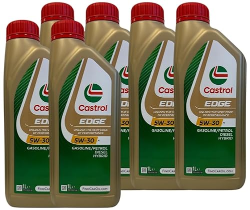 6 LITRI - Olio Motore Castrol Edge 5w30 M, ACEA