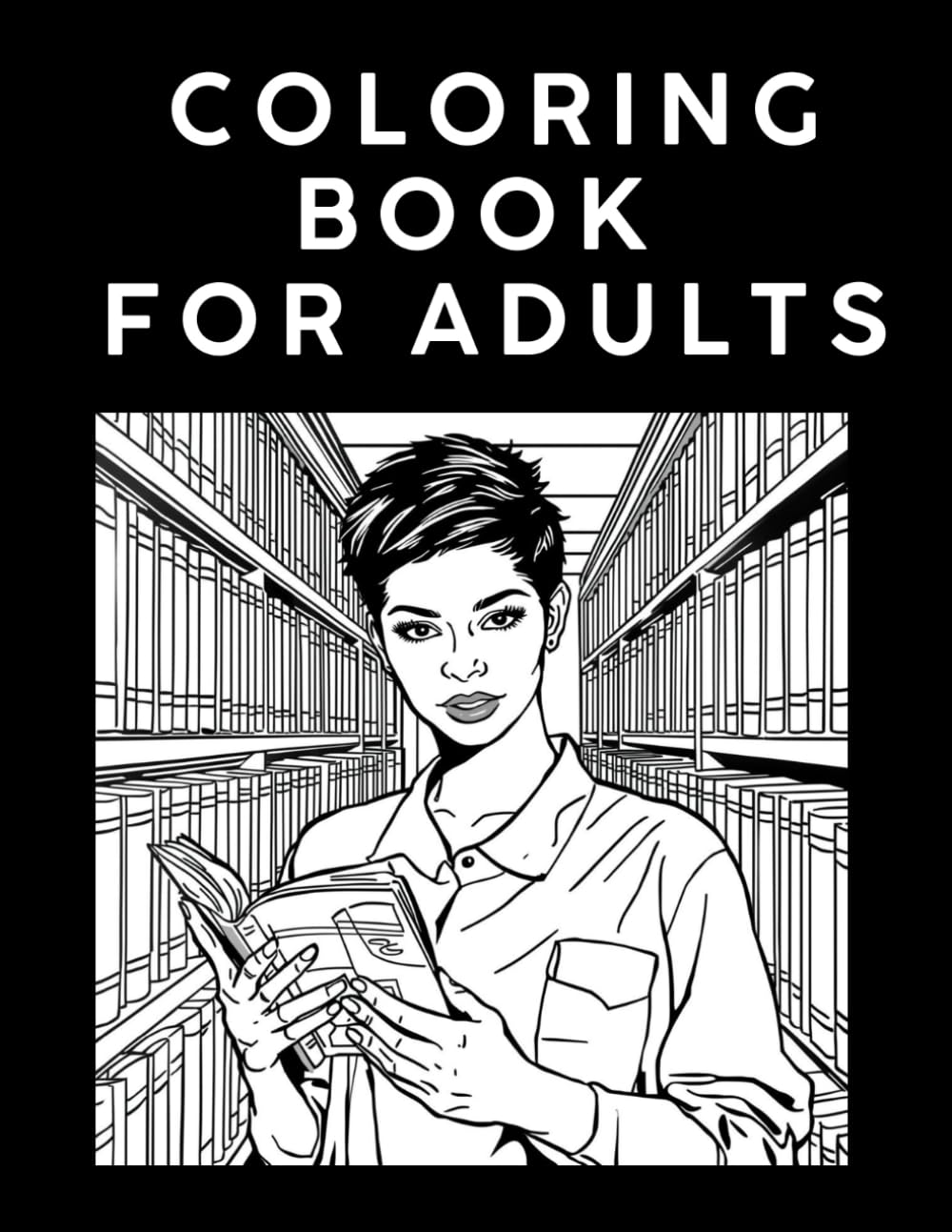 Coloring Book For Adults: For Relaxation and Stress Relief (Adults Coloring Book, for Relaxation Anxiety and Stress Relief)