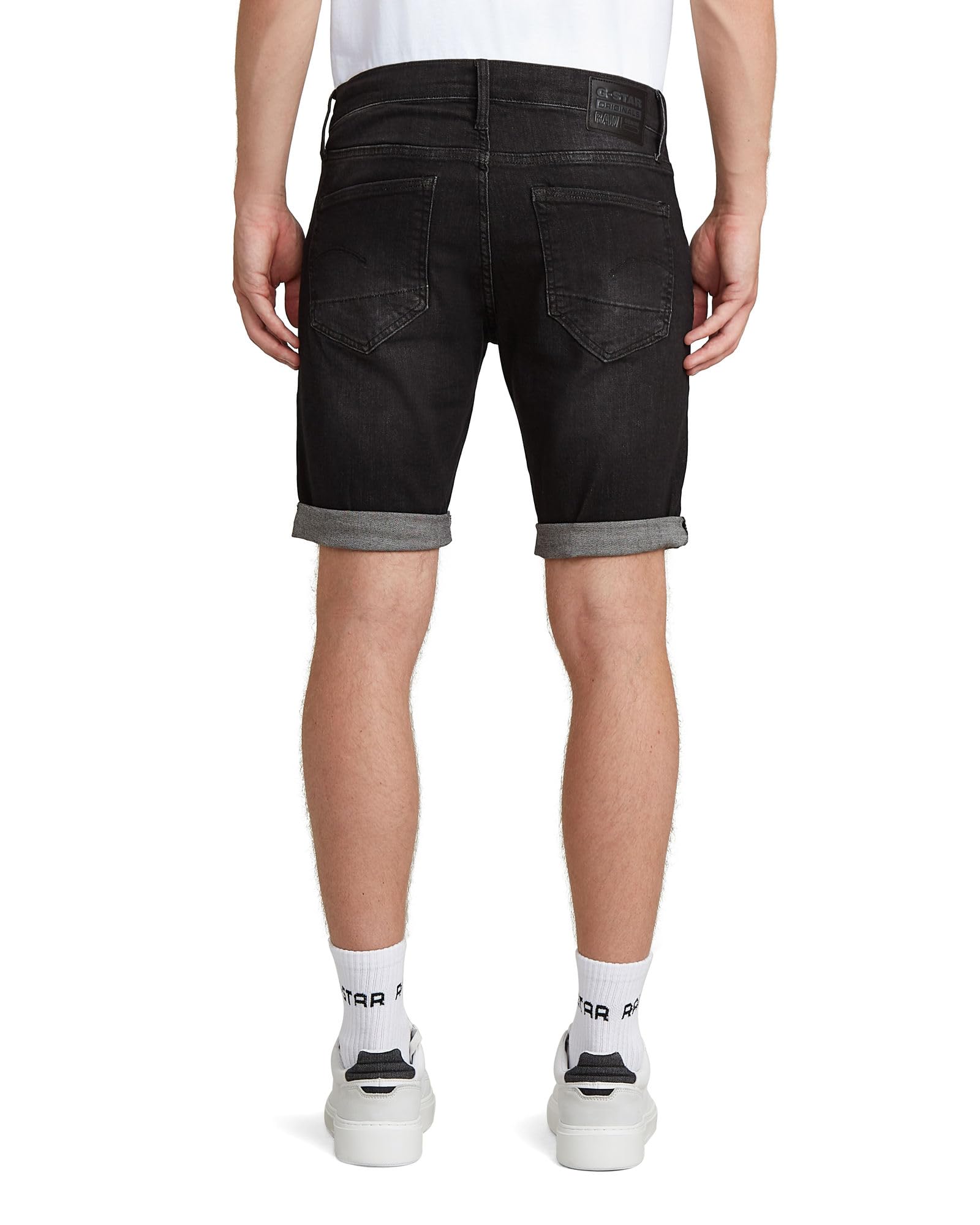 G-Star Herren 3301 Slim Denim Shorts